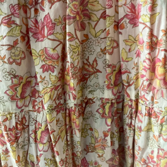 🧡Cotton Reversible Tiered Broomstick Maxi Skirt🧡 - Picture 5 of 6